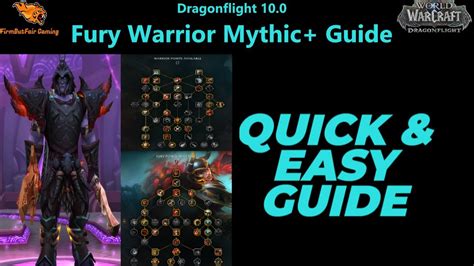 fury warrior season 4 talents|More.